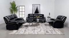 Black Motion Sofa - MyWaynesHome #