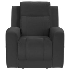 Brentwood Upholstered Recliner Chair Dark Charcoal - MyWaynesHome #