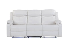 U6026 - Reclining Sofa With LED - White