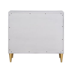 Anson - Console Cabinet - Metallic Silver & Champagne