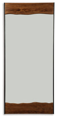 Panchali - Floor Mirror - Brown / Black