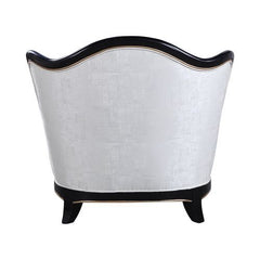 Nurmive - Chair With 2 Pillows - Beige Fabric