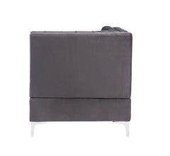 Jaszira - Modular Wedge - Gray Velvet