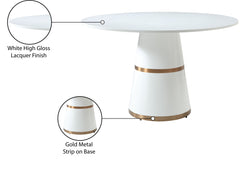 Hans - Dining Table - White