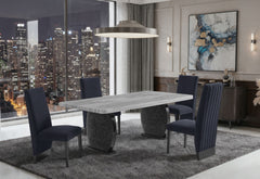 D2502 - 5 Piece Dining Room Set - Black