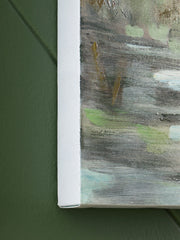 Evermaddick - Wall Art - Green / Gray / White