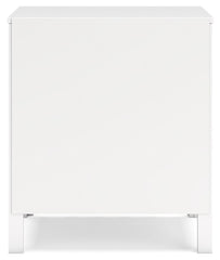 Hallityn - Two Drawer Night Stand - White