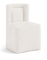 Duvina - Chenille Performance Fabric Dining Chair (Set of 2)