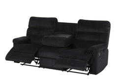 Lucie - Reclining Sofa - Black