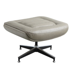 Piran - Ottoman - Twilight Top Grain Leather