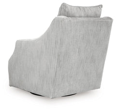 Gubbins - Swivel Accent Chair - Gray