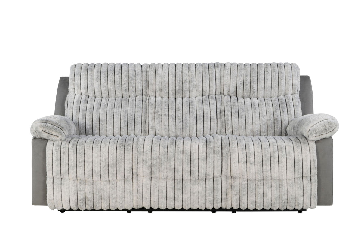 U6028 - Reclining Sofa - Grey