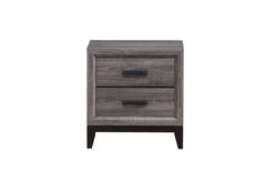 Kate - Nightstand - Foil Gray