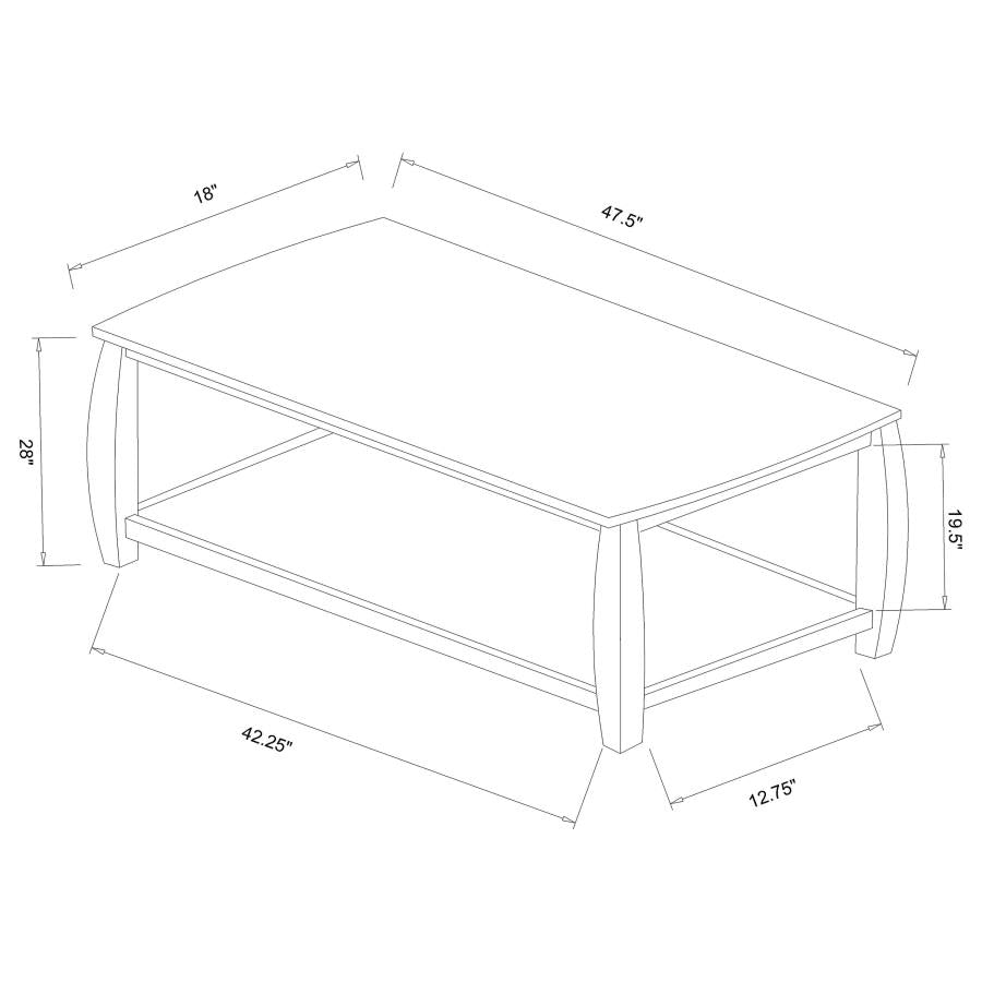 Dixon Brown Sofa Table - MyWaynesHome #