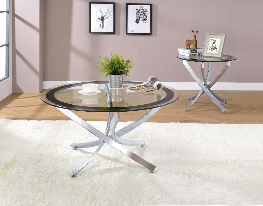 Brooke Silver End Table - MyWaynesHome #
