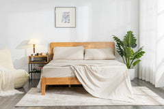 MLILY Soft Washed Sheet Set