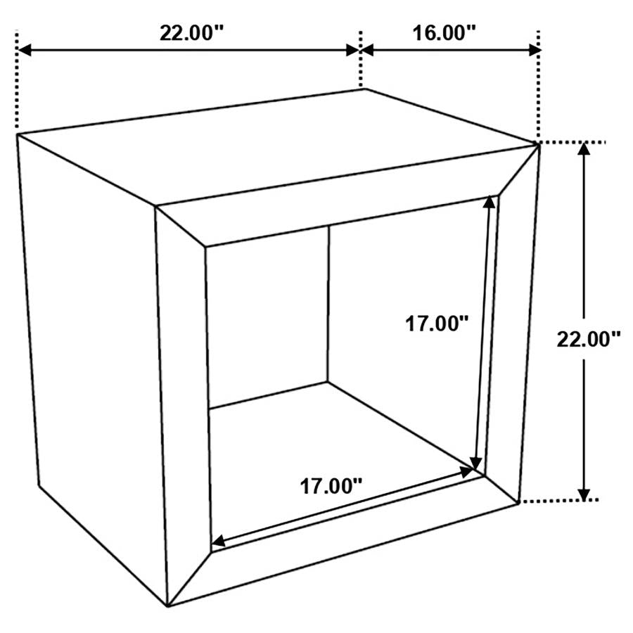 Benton Brown End Table - MyWaynesHome #