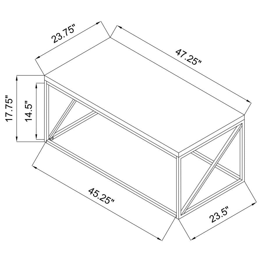 Birdie Grey Coffee Table - MyWaynesHome #