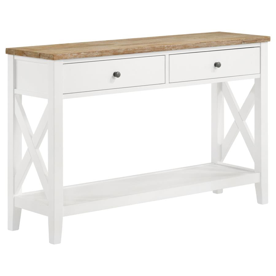 Maisy Brown Sofa Table - MyWaynesHome #