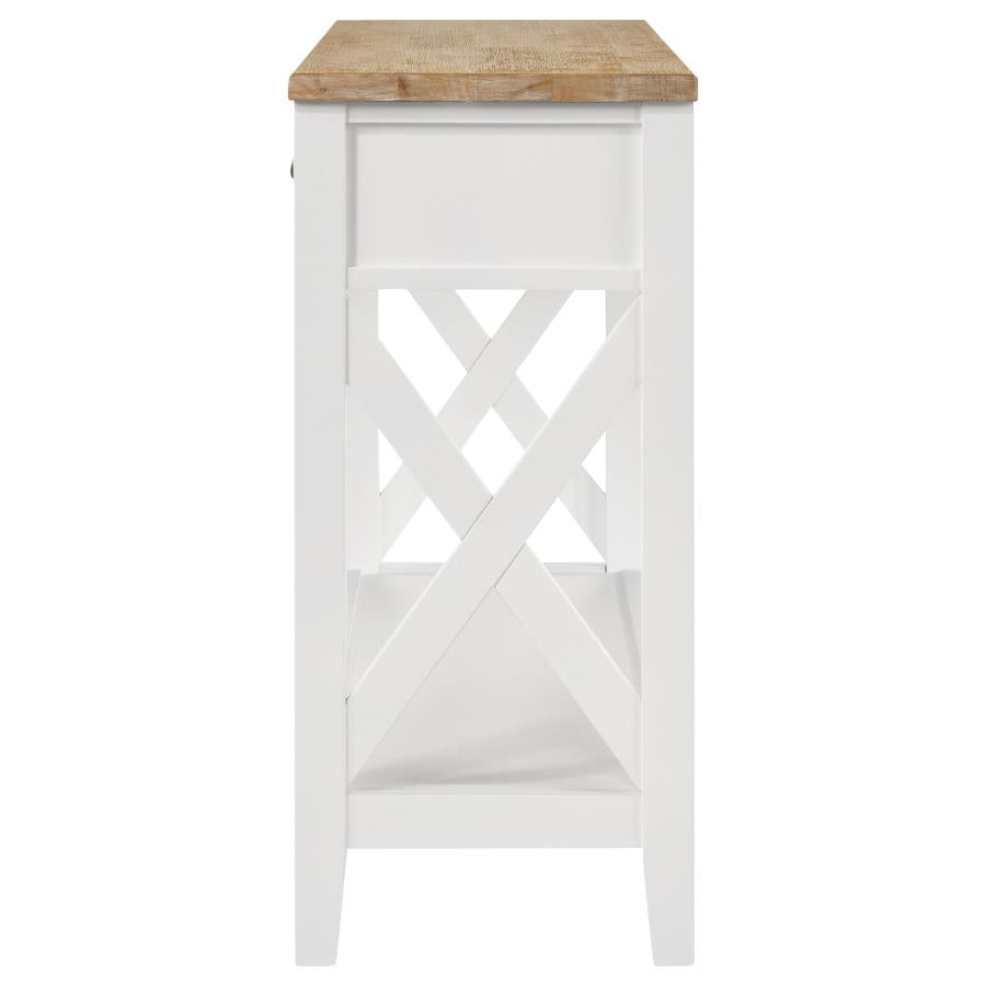 Maisy Brown Sofa Table - MyWaynesHome #