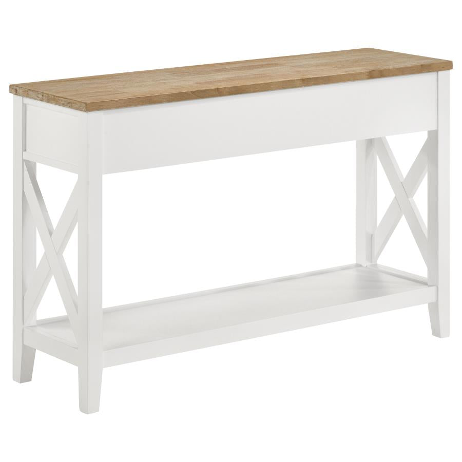 Maisy Brown Sofa Table - MyWaynesHome #