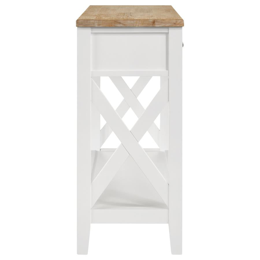 Maisy Brown Sofa Table - MyWaynesHome #