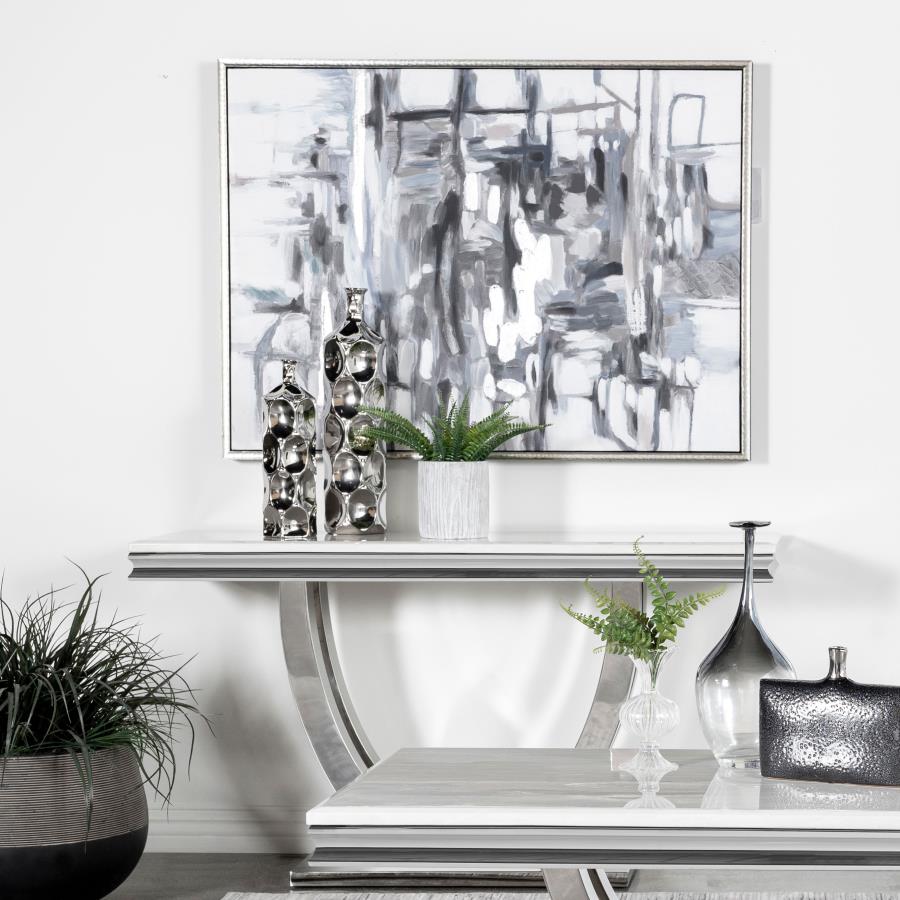 Kerwin White Sofa Table - MyWaynesHome #