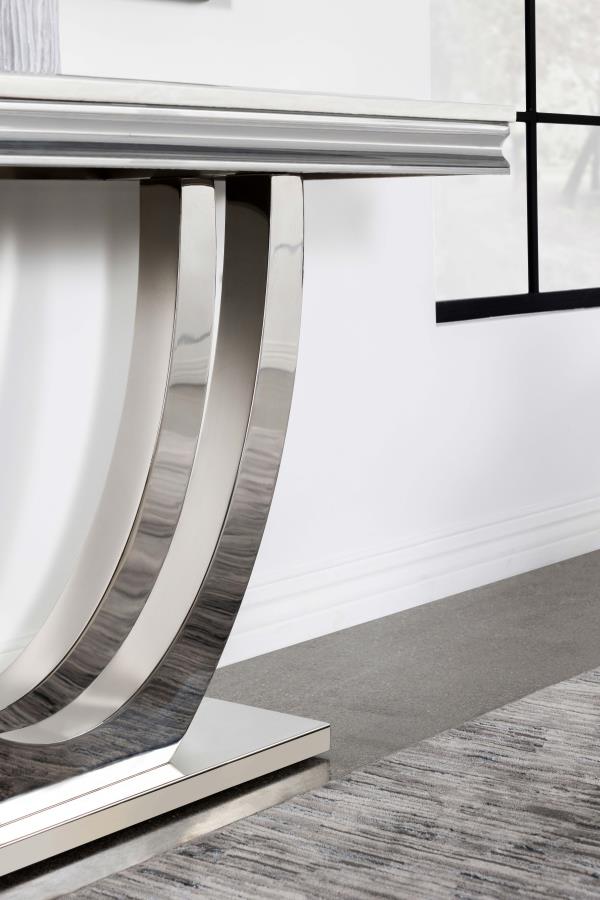 Kerwin White Sofa Table - MyWaynesHome #