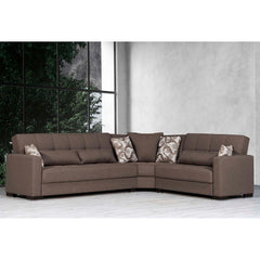 Ottomanson Armada - Upholstered Convertible Sectional With Storage - Polyester