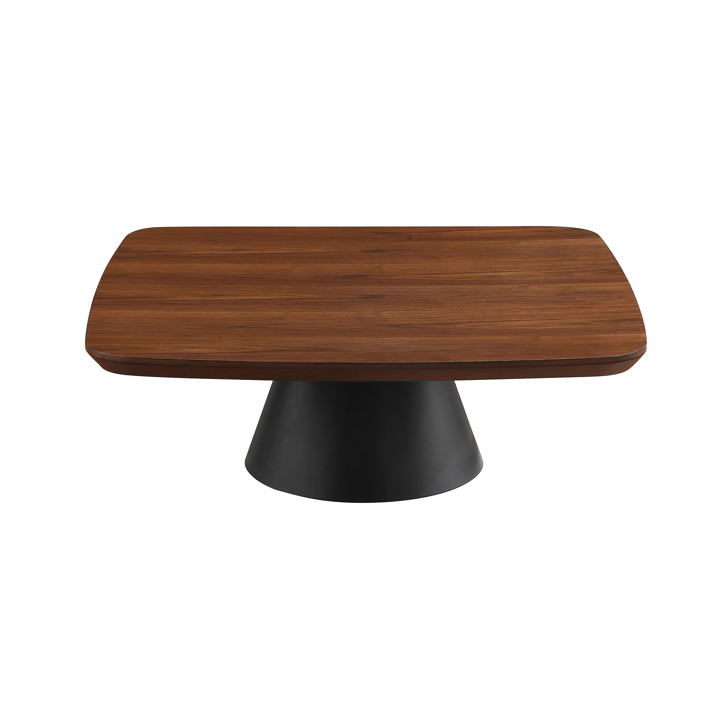 Eason 2-piece Coffee Table Set Walnut And Black - MyWaynesHome #