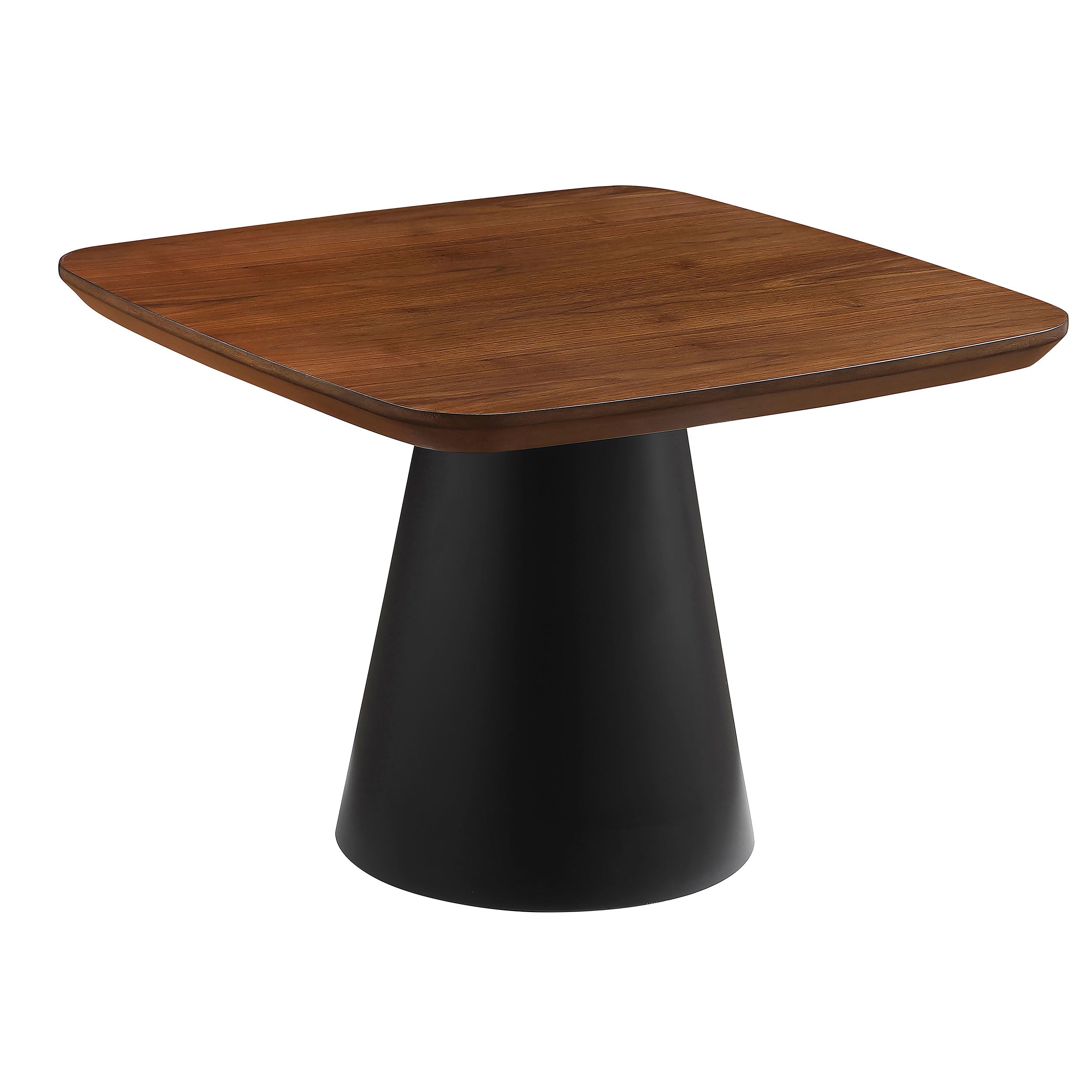 Eason 2-piece Coffee Table Set Walnut And Black - MyWaynesHome #