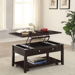Bradford Brown Lift Top Coffee Table - MyWaynesHome #