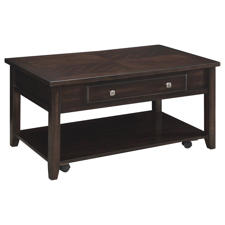 Bradford Brown Lift Top Coffee Table - MyWaynesHome #