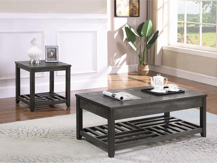 Cliffview Grey End Table - MyWaynesHome #
