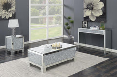 Gillian Silver End Table - MyWaynesHome #