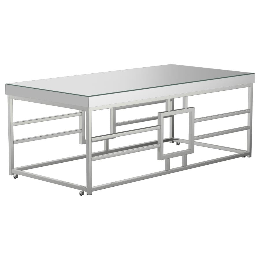 Dafina Silver Coffee Table - MyWaynesHome #