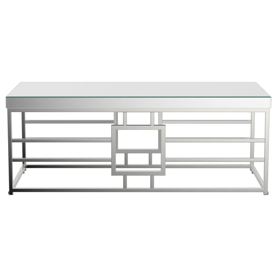 Dafina Silver Coffee Table - MyWaynesHome #