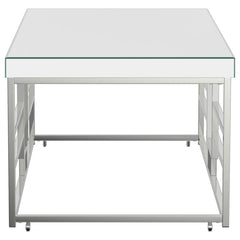 Dafina Silver Coffee Table - MyWaynesHome #