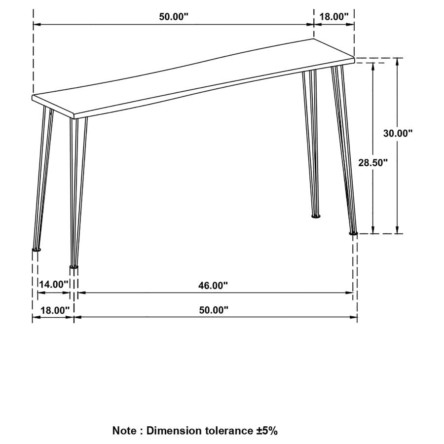 Zander Brown Sofa Table - MyWaynesHome #