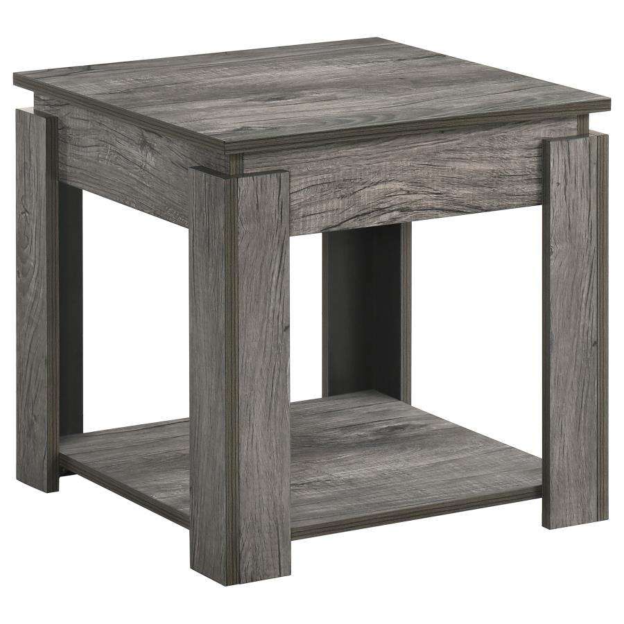 Donal Grey 3 Pc Coffee Table Set - MyWaynesHome #