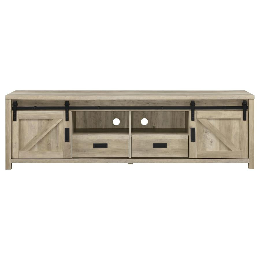 Madra Brown 79" Tv Stand - MyWaynesHome #