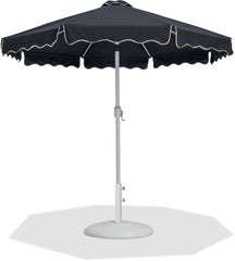 Amalfi - Patio Umbrella - White Base / White Pole