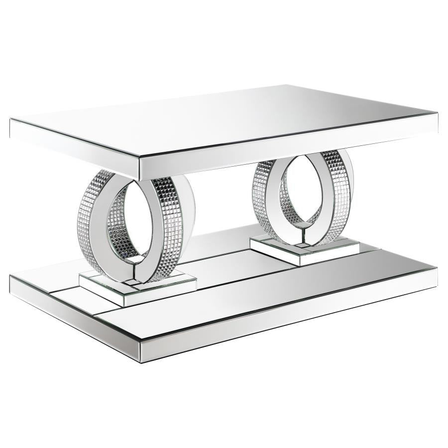 Breena Silver Coffee Table - MyWaynesHome #