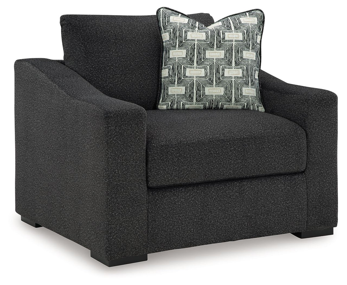 Wryenlynn - Chair And A Half - Onyx