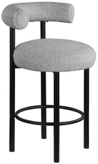 Bordeaux - Stool With Black Legs (Set of 2)