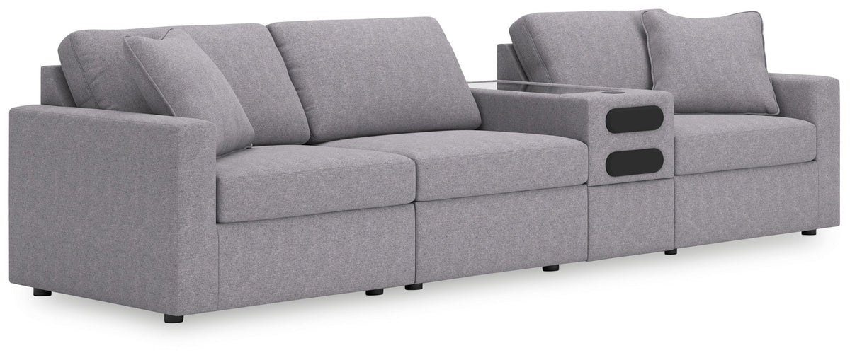 Modmax - Straight Sectional - Granite