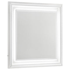 Cassia - Dresser Mirror - White High Gloss