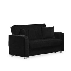 Ottomanson Elegance - Upholstered Convertible Loveseat With Storage