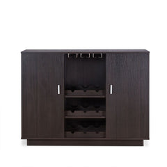 Hazen - 35" Wine Cabinet - Espresso