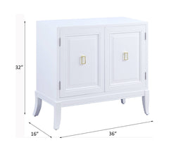 Clem - Console Cabinet - White